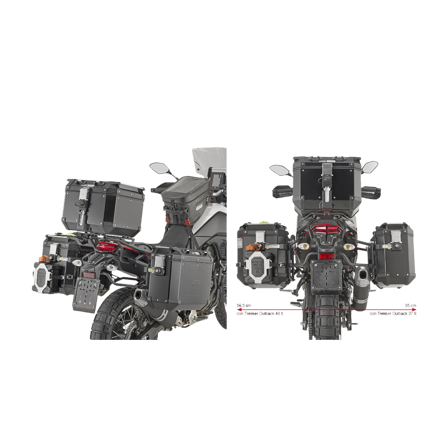 Givi PLO-CAM Monokey One-Fit Side Bag Rack - Yamaha Tenere 700 World Raid 2022-2026