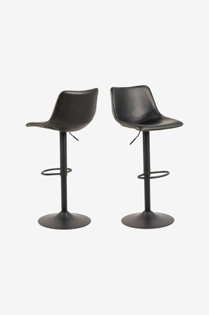 AC Design Furniture - Baarituoli Wilfred - Musta - Baarituolit & baarijakkarat - - Homeroom