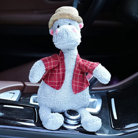 Bambus Kull Luftrensende poser Kosedyr Søte for dukkepynt Lukt Eliminator Bilskap Kjeller Kjøretøy