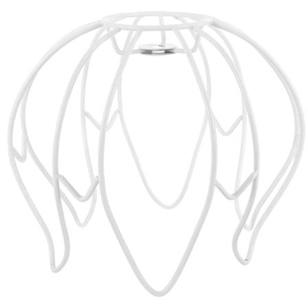 Lampunvarjostimen kehys, vintage-tyylinen, hehkulampun suojus, rautalankainen lampunvarjostimen kehys, tee-se-itse-lampunvarjostimen tarvikkeet