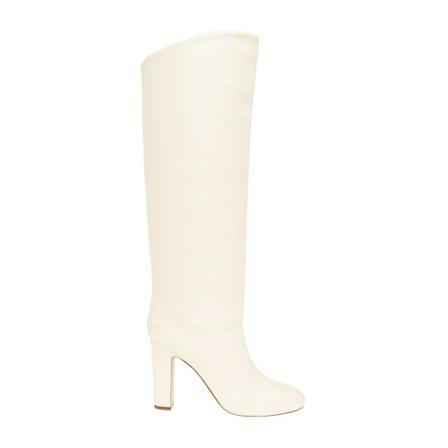 Paris Texas, ‘Kiki’ heeled boots Beige, Dames, Maat:39 EU,leer
