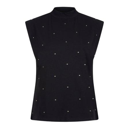 Dante 6, Sleeveless Tops Czarny, Kobieta, Rozmiar: S