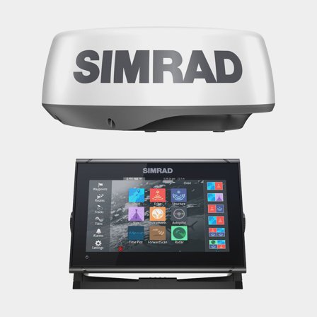 Pakiet radarowy Simrad GO XSE 9" + HALO20 - Jachtowa