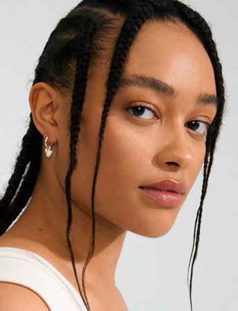 Pilgrim Luis Earrings Silver-Plated - Silver - ONE SIZE