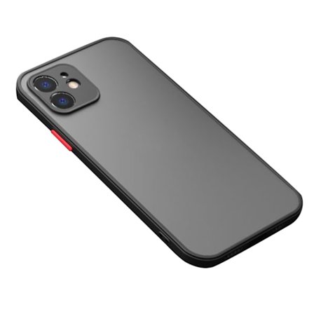 Telefoncover til Iphone 12 Gennemskinnelig Frosted Faldsikkert Mobiltelefon Beskyttende Cover