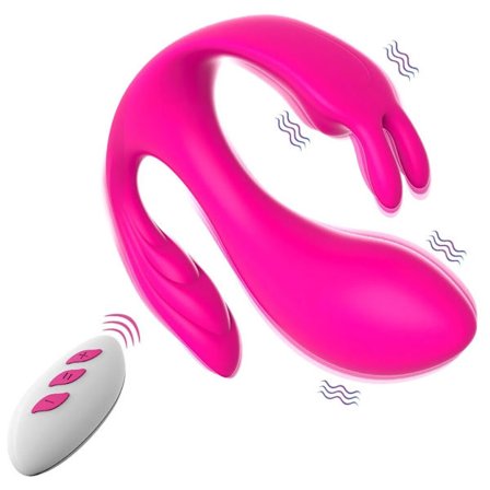 Vibrator för kvinnor med fjärrkontroll