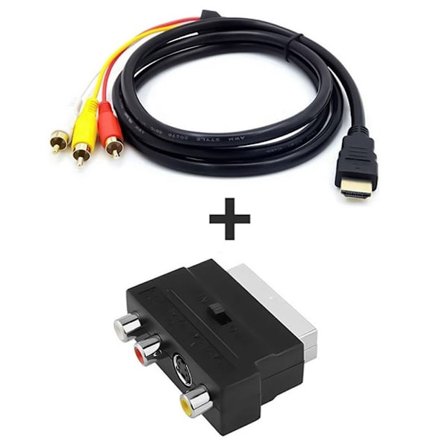 HDMI - 3RCA HDMI - AV HDMI - SCRT