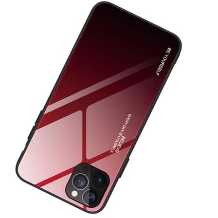 Støtdempende stilig deksel (NKOBEE) - iPhone 12 Pro Svart/Röd