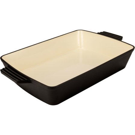 Mareld Støbejernsform 33 x 24 cm - Sort | KitchenOne