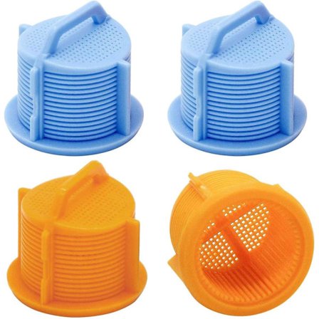 Vaskemaskin Vanninnløpsventil Filter Skjerm - Passer til Kenmore og LG Vaskemaskiner - 4 Pakningssett