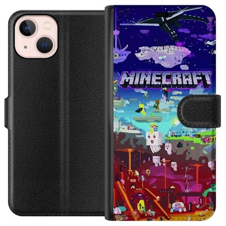 Kompatibelt Lommeboketui til Apple Apple iPhone 13 Minecraft