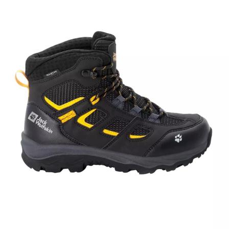 Skor Jack Wolfskin Vojo Texapore Mid K Svarta 32