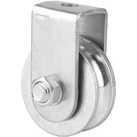 Trisse, 0,3 Ton Enkelt Lastet Trisse Drejelig Blok Trisse Rulle Løftehjul til Wire