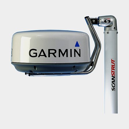 Radarstolpe Scanstrut, för däck eller pulpit (Ø25 mm rör), med kardanupphängning, 2.5 meter