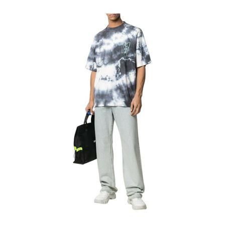 Marcelo Burlon, Oversize T-Shirt Szary, Mężczyzna, Rozmiar: S