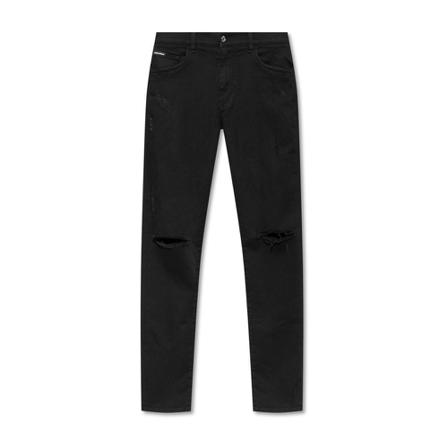Dolce & Gabbana Slim fit jeans Sort, Herre