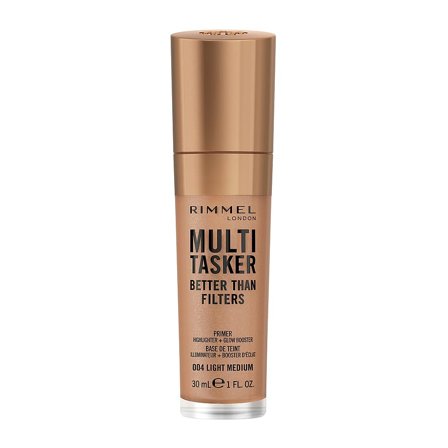 Rimmel Multi-Tasker Better Than Filters Face Primer, Glow Booster and Highlighter 004 Light medium, Makeup, Ansigt, Primer