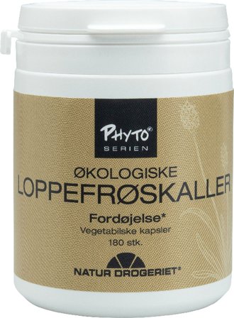 Natur Drogeriet Loppefrøsskaller 180 kaps., Helse & Madvarer, Ingredienser, Loppefrøskaller
