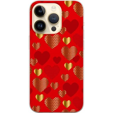 Kompatibel Mobilcover til Apple Apple iPhone 15 Pro GoldenHearts