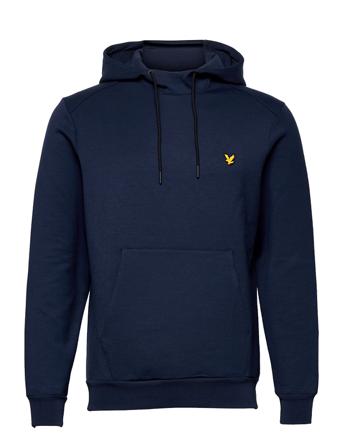 Oth Fly Fleece Hoodie Hoodie Blå Lyle & Scott Sport
