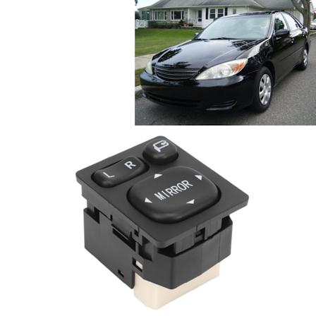 Taustapeilin taittokytkimen ohjain 84872 52040 S hk inen s t kytkin Corolla Scion Rav4 Vios Camrylle