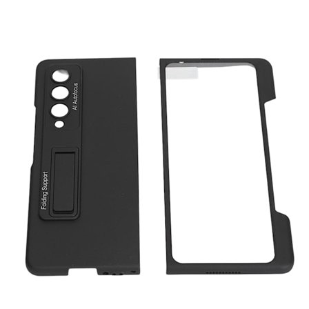 Vikbart Telefonskyddsfodral med Pennhållare PC Svart Fullständigt Skyddsfodral för Z Fold 4