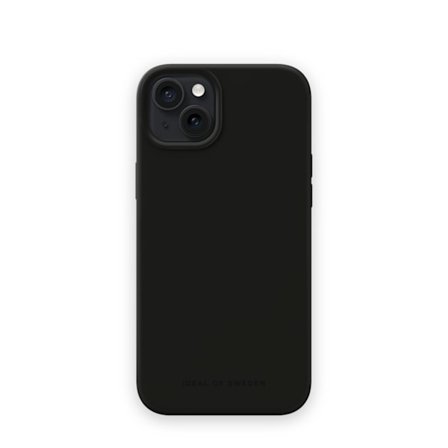 Silicone Case iPhone 15 Plus Black