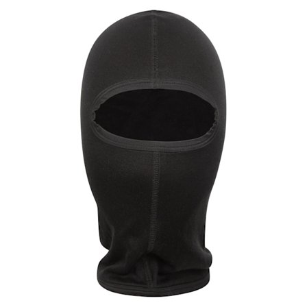 Mountain Warehouse Herrar Enkel Silke Balaclava S Svart