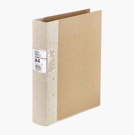 Gaffelpärm A4 beige - Biltema