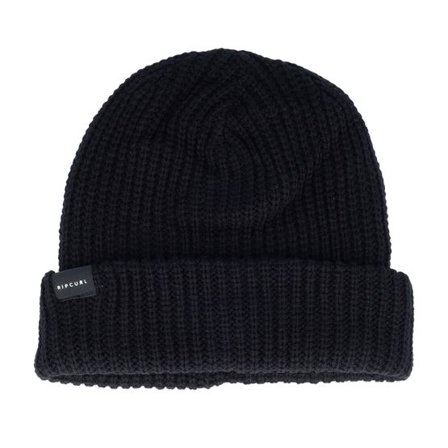 Rip Curl - Svart cuff Beanie - Impact Regular Beanie Black Cuff @ Hatstore