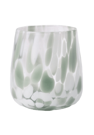 Åhléns Home Badrumsmugg DOTS Badrumstillbehör Grön ONESIZE