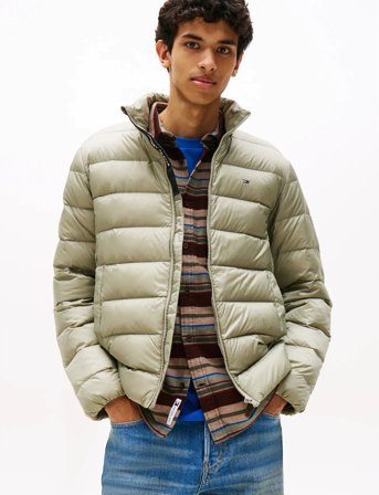 Tommy Jeans Tjm Lt Down Jacket Ext - Khaki green - XXL