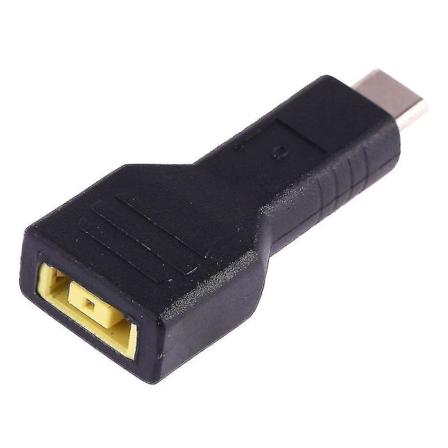 Laturin AC-sovitin Lenovo:lle, Suuri Neliönaaras USB-C / Type-C Urosliitäntä -youxiu