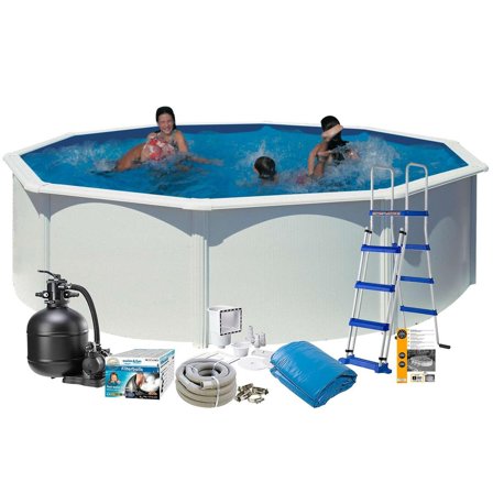 Swim & Fun 2721 Bassengpakke Ø 4,6 x 1,32 m, 19 444 l, Basseng & utebad