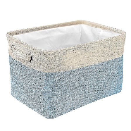 Opbevaringskurv til hundelegetøj, lærredstaske til hunde, foldbar opbevaringsboks til kæledyrslegetøj, linnedopbevaringsboks, hundeartikler