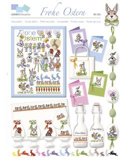 Korsstingsmønster Påske - Lindner's Kreuzstiche