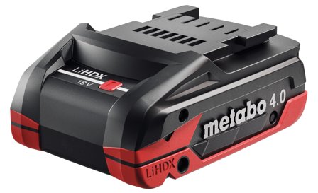 Metabo LIHDX XTREME Batteri 4,0 Ah, 18V, Maskintillbehör & förbrukning