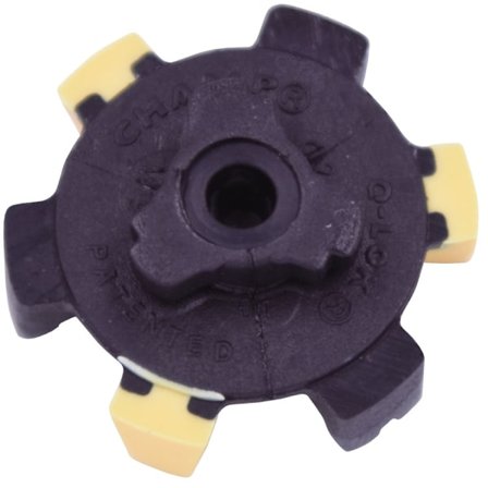 Udskiftningsknopper til golfsko Black+Yellow