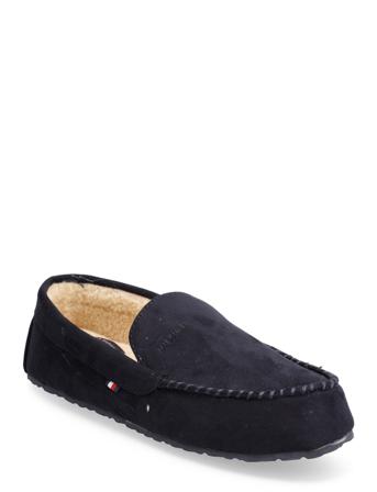 Hilfiger Driver Homeslipper Loaferit Matalat Kengät Musta Tommy Hilfiger