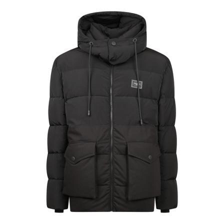 Dolce & Gabbana, padded jacket Zwart, Heren, Maat:M