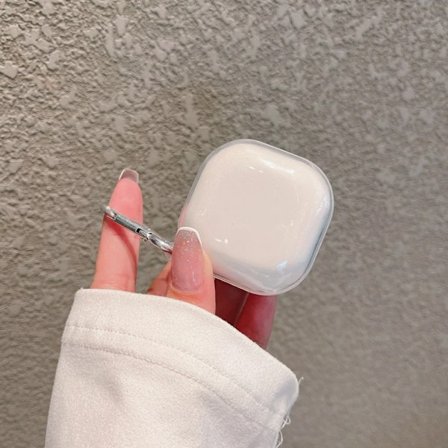 För Samsung För Buds Pro Skal Enkelt och transparent TPU Hörlursfodral Tillbehör Skydd