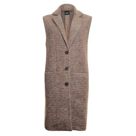 Poools Gilet/Vest Blush , Bruin , Dames , Maat: M