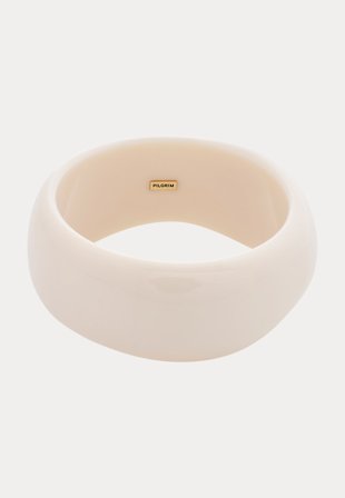 Pilgrim-Aase Maxi Bangle Beige-Onesize