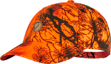 Fjällräven Lappland Camo Cap Unisex caps Orange S/M