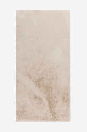 KM Home - Soft Pile Rug Heaven Deluxe runner - Natur - Luv- & ryatæpper - 80X150 - Fra Homeroom