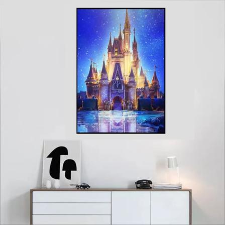 Timanttimaalaus DIY 5D Timanttimaalaus - 30x40cm-Disneyland - varastossa