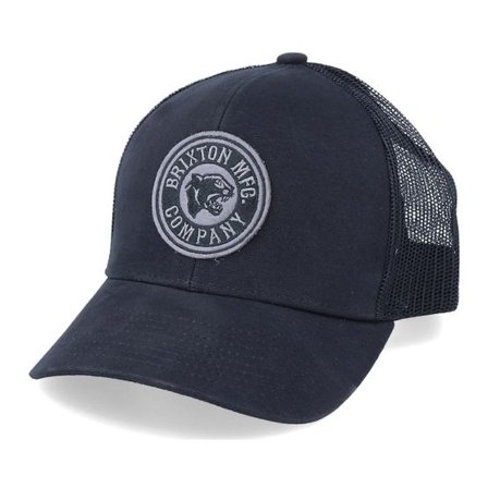 Brixton - Svart trucker Keps - Forte MP Black/Black Trucker @ Hatstore