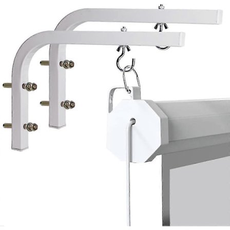 Universelt vægbeslag til projektor Loftbeslag Projektorskærm L-beslag