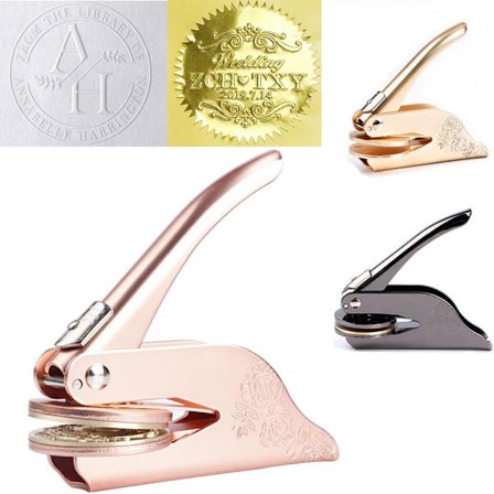 Bogpræger personliggjort, brugerdefineret præger fra The Library of Stamp, tilpasset stempel til bryllupsinvitation