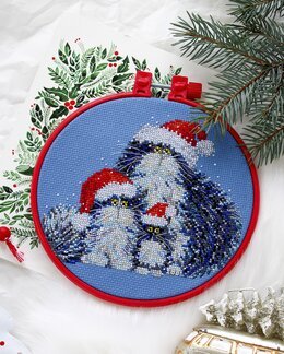 Broderikit Tavla Julens Trio